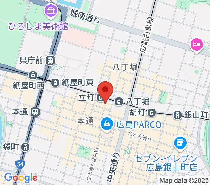 広島4.14の地図