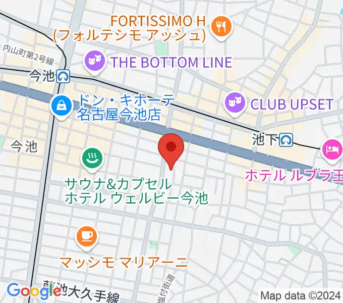 Art＆MusicSpace 源の地図