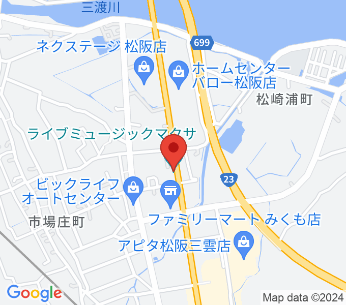 松阪マクサの場所