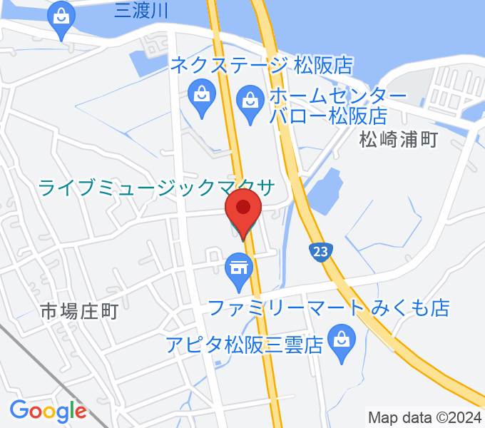 松阪マクサの場所