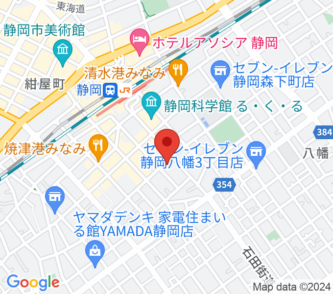 静岡サナッシュの場所