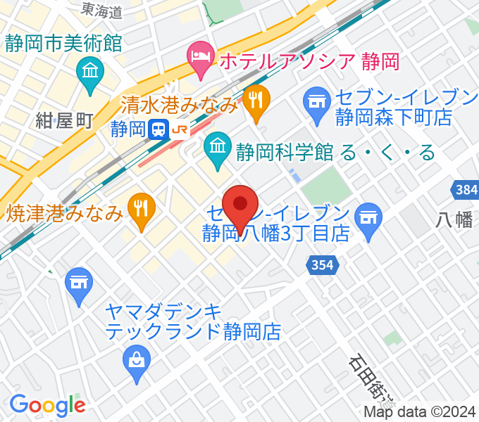 静岡サナッシュの場所