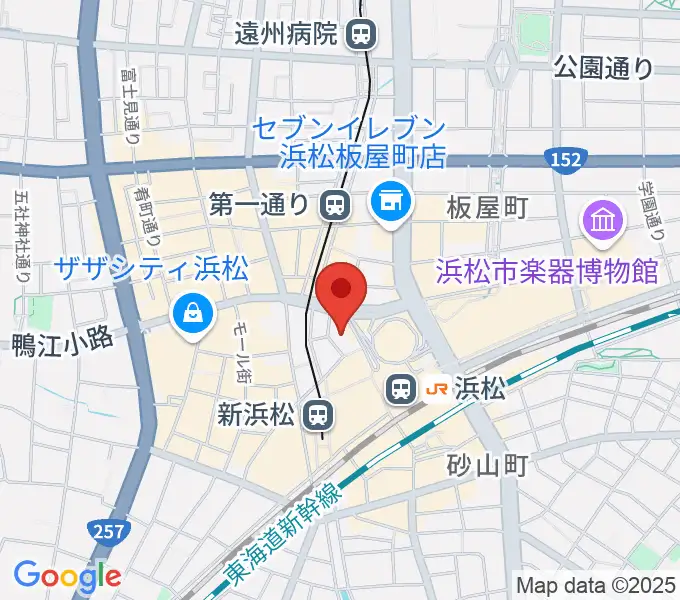 浜松メスカリンドライブの地図