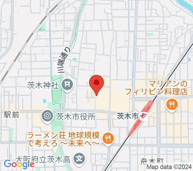 セブンステップミュージックの地図