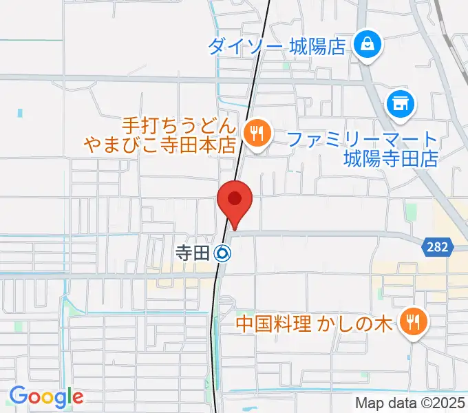 スタジオフレイバーの地図