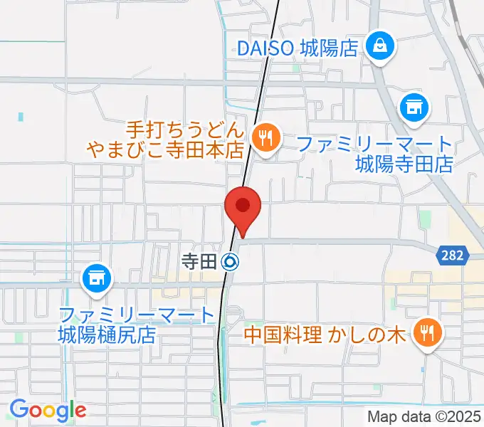 スタジオフレイバーの地図