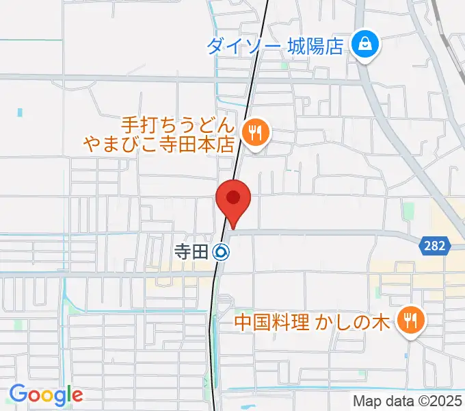 スタジオフレイバーの地図