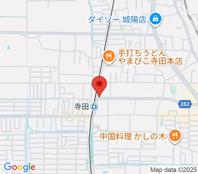 スタジオフレイバーの地図