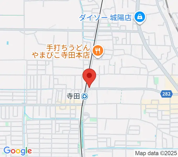 スタジオフレイバーの地図