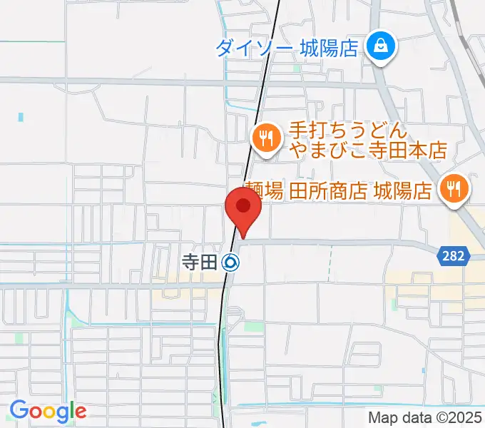 スタジオフレイバーの地図