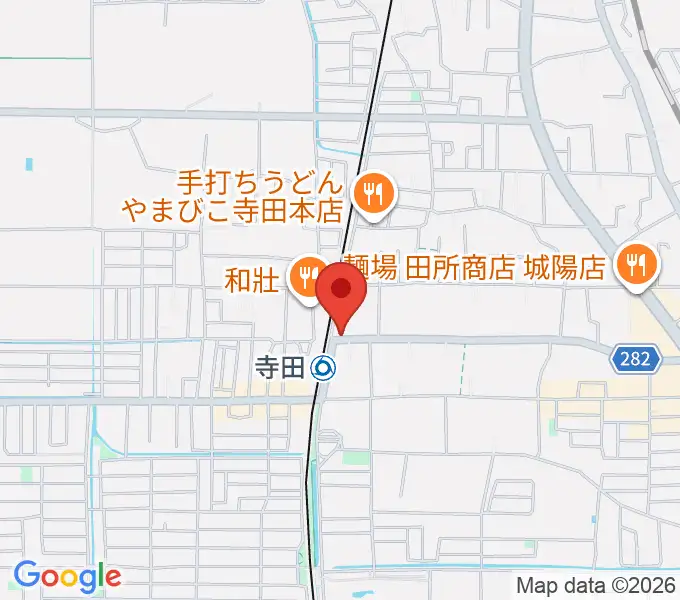 スタジオフレイバーの地図
