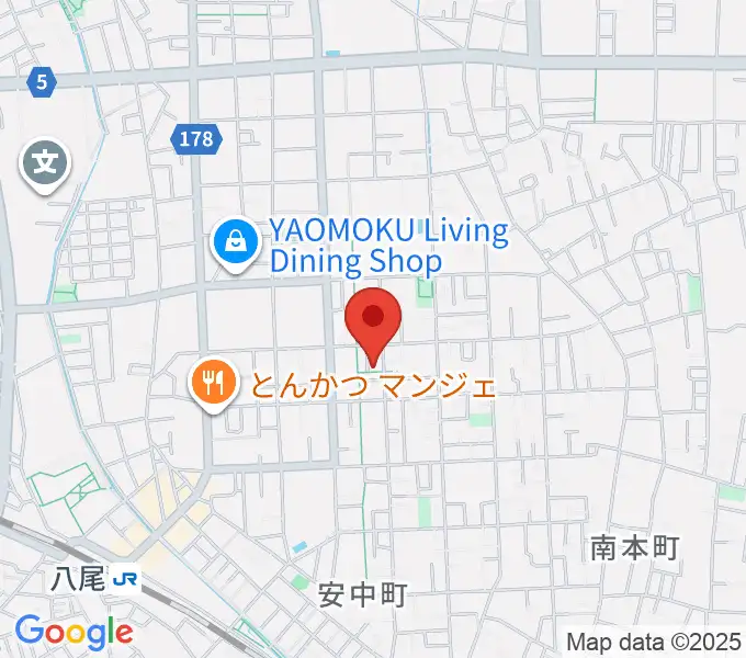 福田洋子ピアノ音楽教室の地図