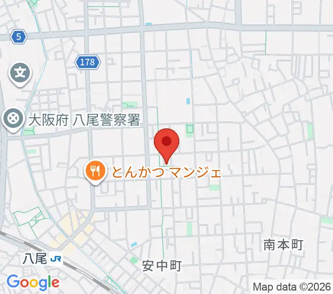 福田洋子ピアノ音楽教室の地図