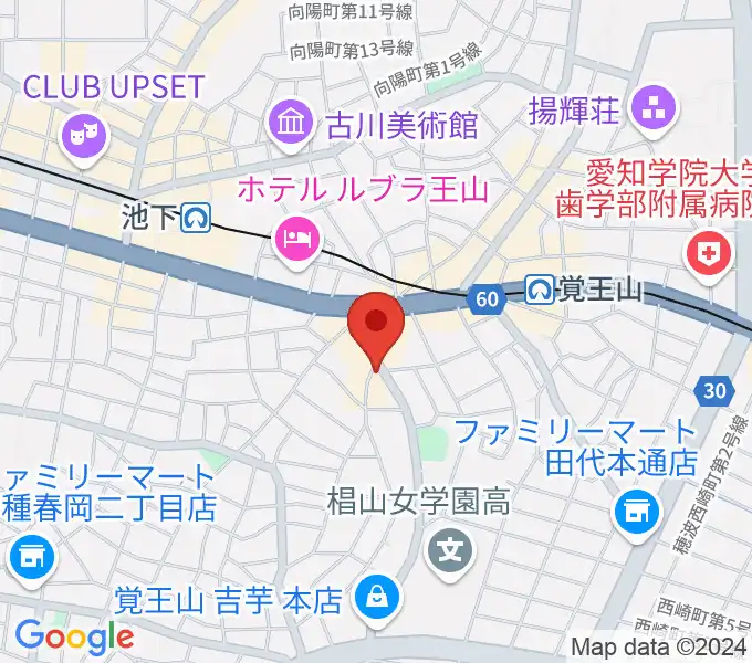 名古屋スターアイズの地図