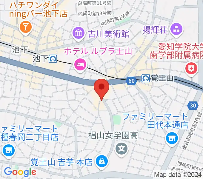 名古屋スターアイズの地図