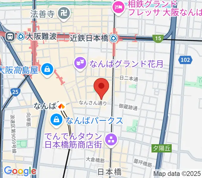 スタジオクーパーの地図