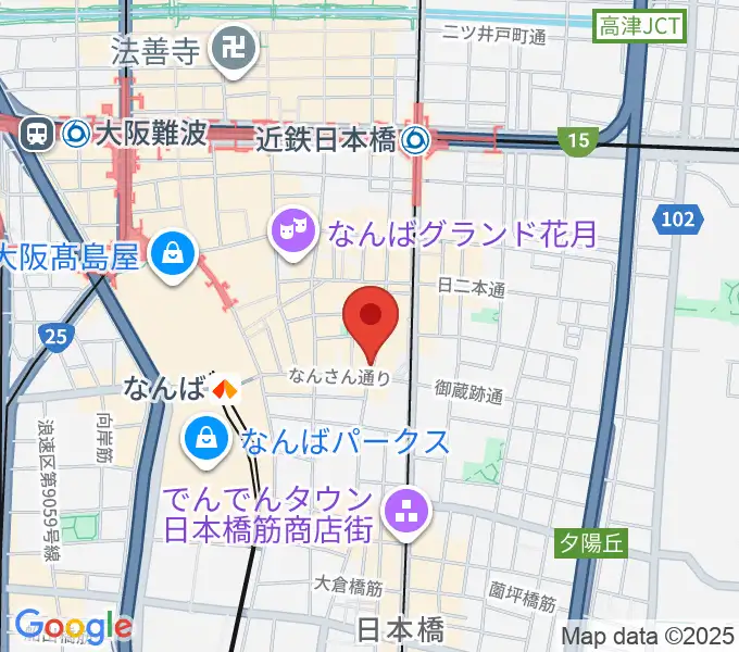 スタジオクーパーの地図