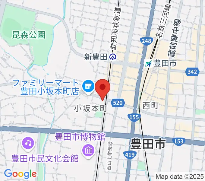 JAZZ ROOM KEYBOARDの地図