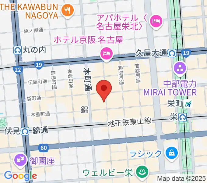 SoundBar JAPの地図