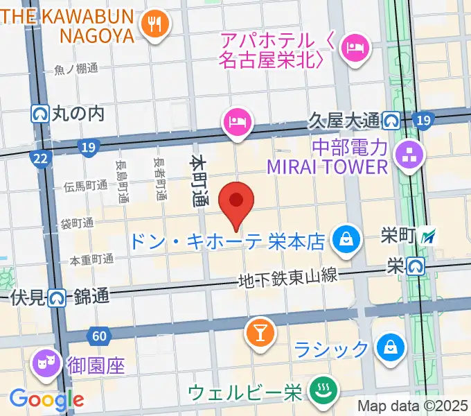 SoundBar JAPの地図