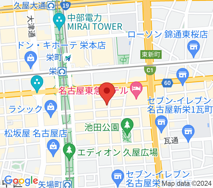 名古屋JB’Sの場所
