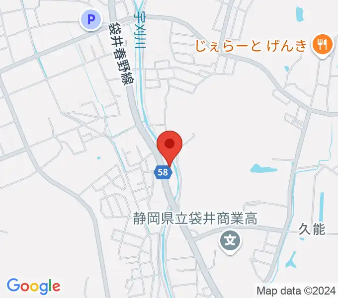 袋井マムゼルの地図