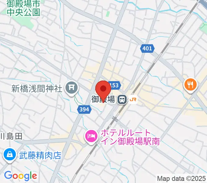 御殿場カジュアルの地図