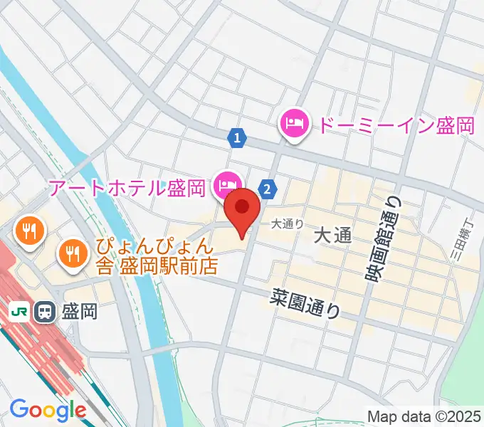 東山堂クロステラスセンターの地図