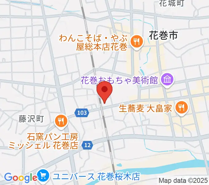 正時堂本店の地図
