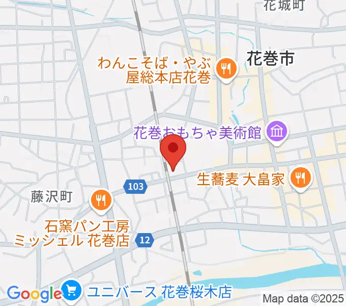 正時堂本店の地図