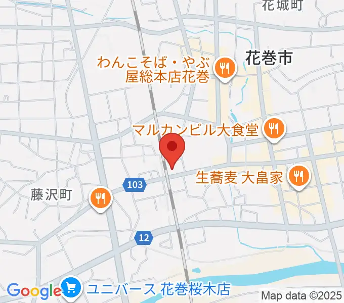 正時堂本店の地図