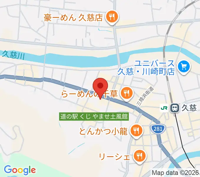 ソフトランド タケヤの地図