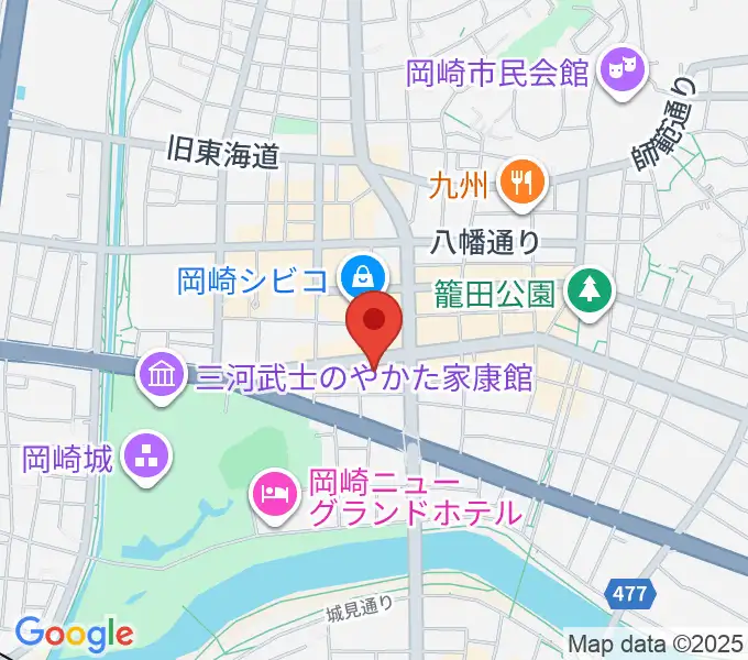 ひかりのラウンジの地図