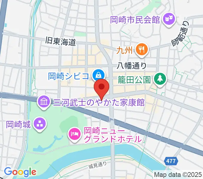 ひかりのラウンジの地図