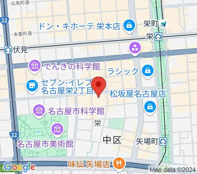 ピアノバージュネスの地図