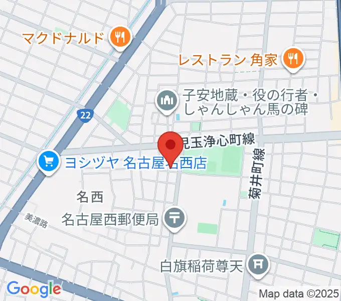 スタジオ・リリタの地図