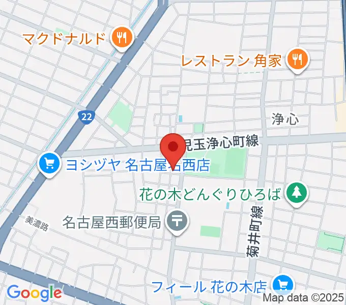 スタジオ・リリタの地図