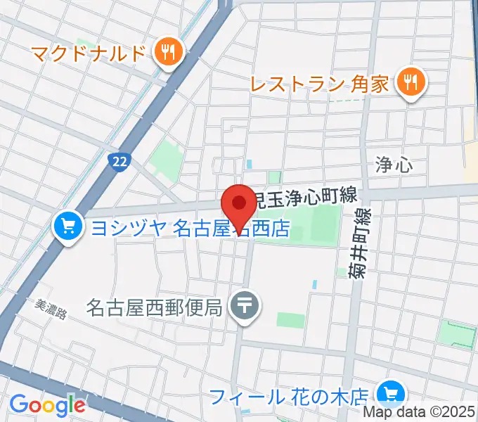 スタジオ・リリタの地図