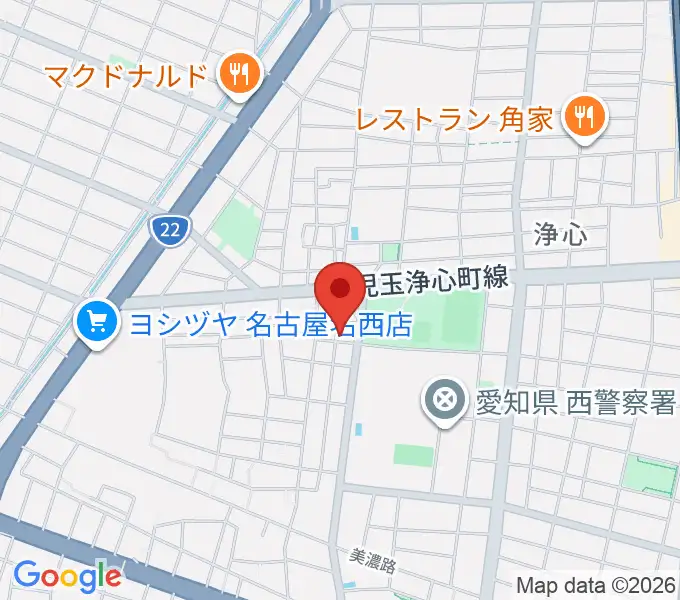 スタジオ・リリタの地図