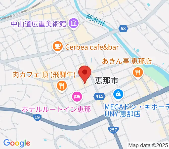 New Waveの地図