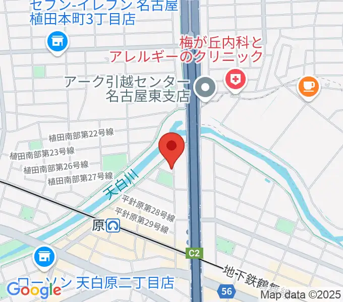 スタジオチャージの地図