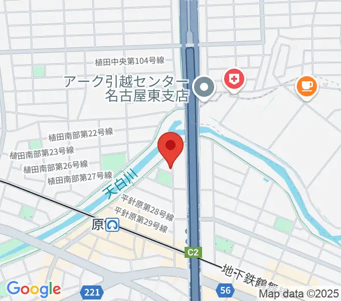 スタジオチャージの地図