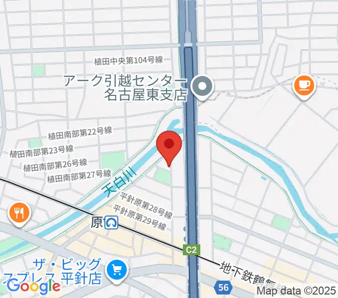 スタジオチャージの地図