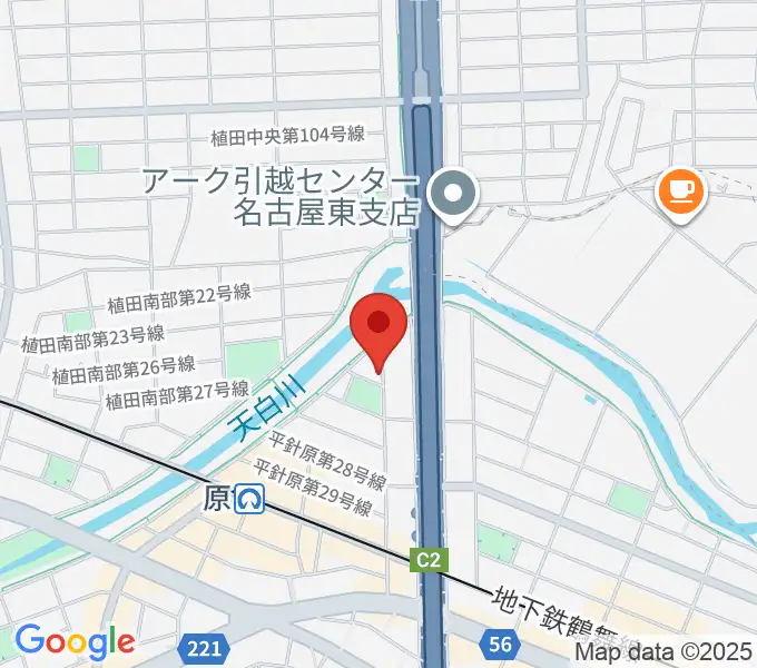 スタジオチャージの地図