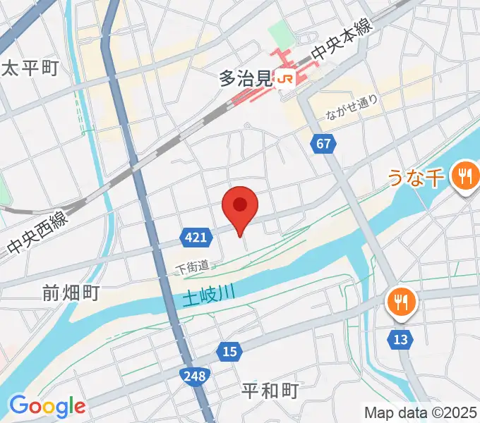 アートスペース ホリエの地図