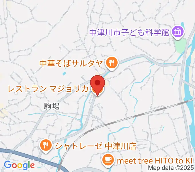 マジョリカ・バンブーの地図