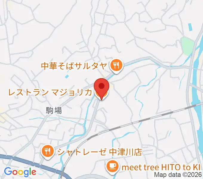 マジョリカ・バンブーの地図