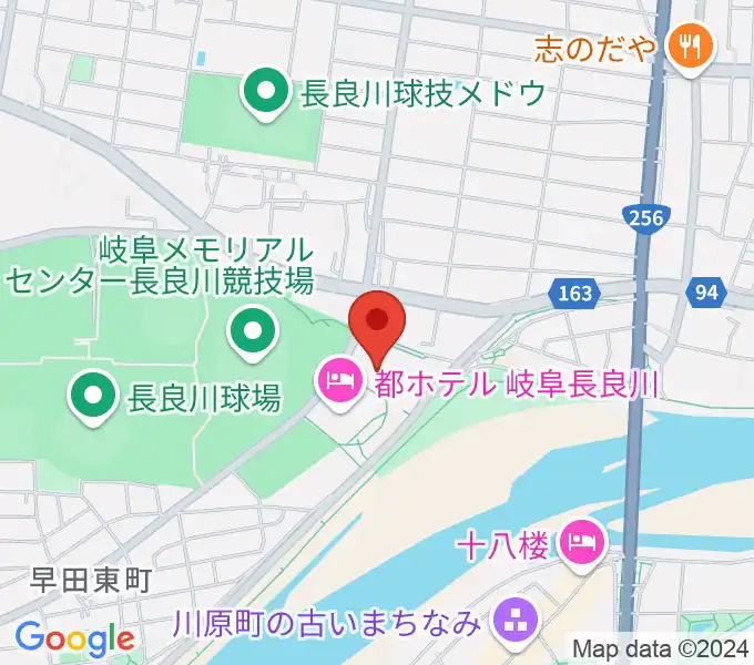 長良川国際会議場の地図