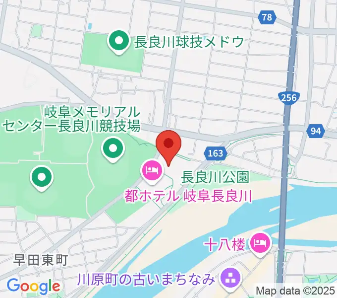 長良川国際会議場の地図