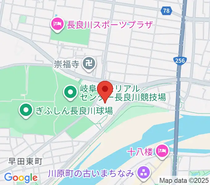 長良川国際会議場の地図